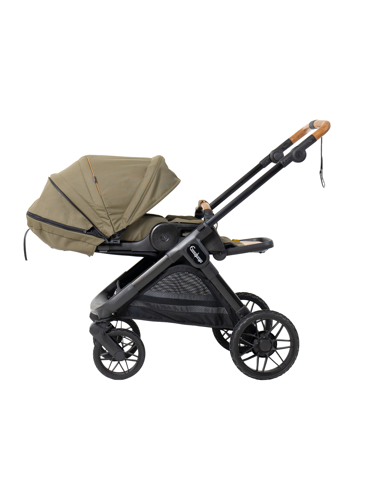 Emmaljunga Sento Max Flat+ - Outdoor Olive